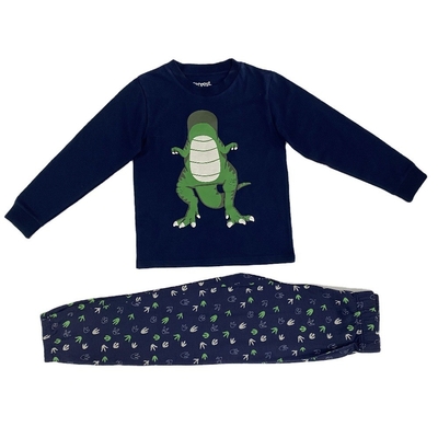Plus Size Children's Pajamas Set Full Print Cotton Boy's Sleepwear Sleepwear for Kids